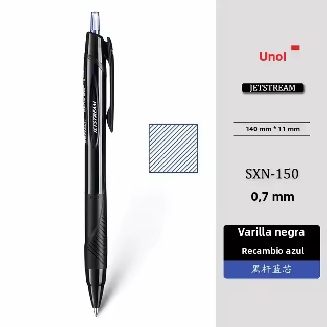 UNI Sello Japonés De Bolígrafo De Punto De Grasa JETSTREAM SXN-150/155/157 Multi-color 0.38/0.5/0.7mm Para Escuela Y Oficina - 1