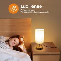 Lámpara de Mesa Regulable Táctil con Puertos de Carga USB A+C - details 4