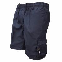 Shorts Militar Para Hombre Estilo Casual Verano Cargador Diseño Holgad Con Varios Bolsillos Cintura Elástica Talla Media - details 4