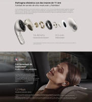 Xiaomi Buds 5, Harman AudioEFX, Grabación de audio integrada, Triple micrófono con reducción de ruido mediante IA - details 7