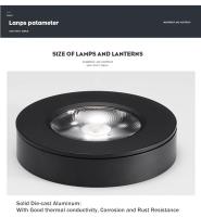 Lámpara De Techo LED Ultra Delgada Spot Downlight 10W 7W 5W Montaje En Superficie Para Cocina Y Hogar Fuente De Luz LED De Aluminio - details 6