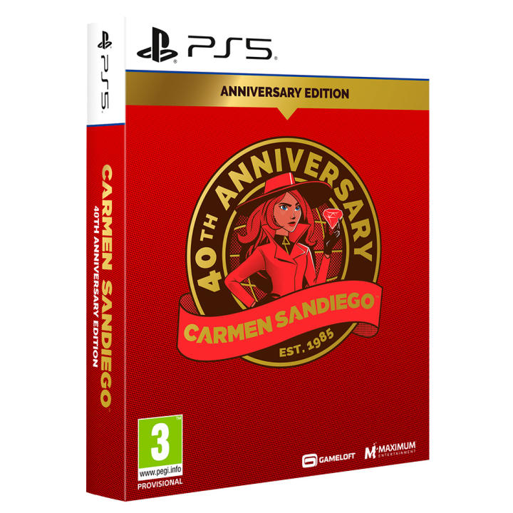 CARMEN SANDIEGO 40TH ANNIVERSARY EDITION PS5 - Nuevo a Estrenar - PAL España - Meridiem Games