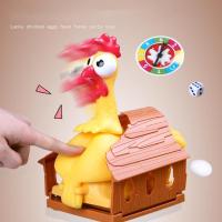 Juego De Mesa Interactivo De Huevo De Pato Plástico Juguete Divertido Juego De Chiste Regalo Familiar Juego De Pato Truco De Huevo - details 1
