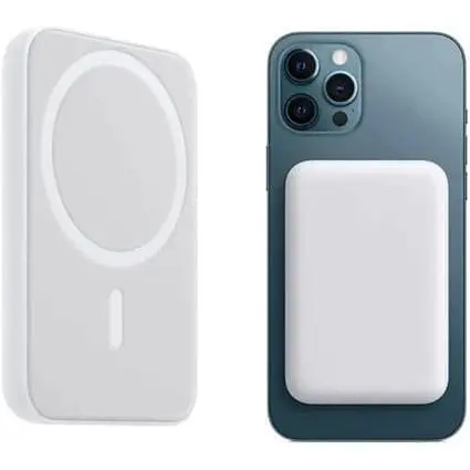 Banco de energía magnético de 6500mAh, Power Bank  ,Batería Externa de alta capacidad, carga rápida inalámbrica, cargador portátil, compatible con iPh 14/13/12, y Teléfono móvil con función de carga inalámbrica. - 1