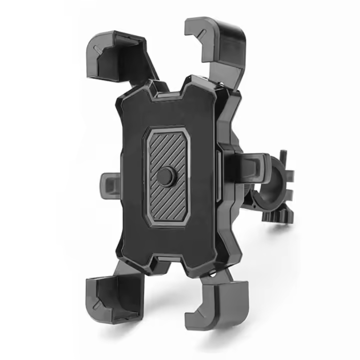 Soporte De Teléfono Para Bicicleta Eléctrica Rotable 360° No Esmerilado Compatible Con iPhone Xiaomi Moto Motocicleta Montado En La Manillar Para Ciclismo - 1