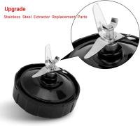 Der Blade Repuesto 7 para Cuchilla Extractora Ninja Pro Compatible con Nutri Ninja Car iQ BL480 BL481 BL482-30 BL487 BL492 con Goma de Silicona - details 4