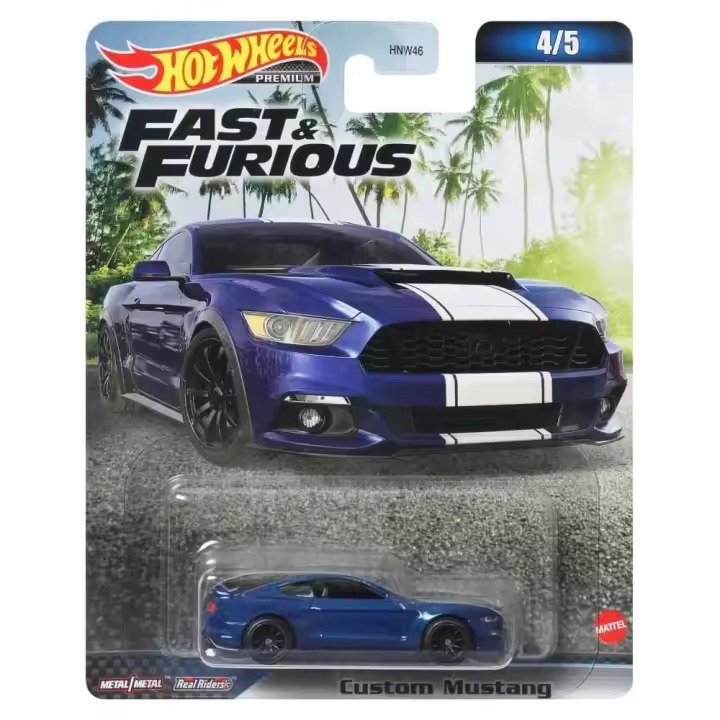 Hot Wheels Fast and Furious Custom Mustang 4/5 - 1