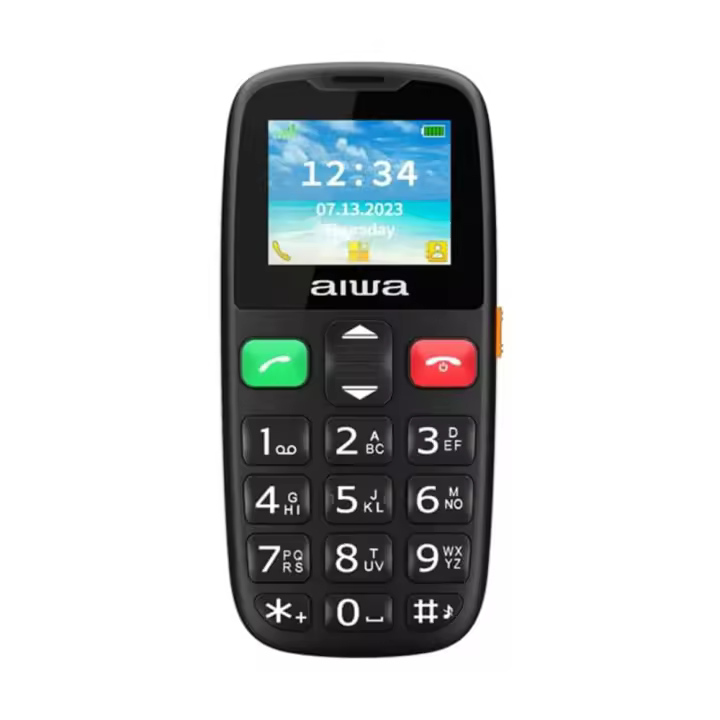 Smartphone Aiwa Fph-s200-2g Black 32mb 32mb Ram Gsm Negro Bandas de frecuencia: GSM(850/900/1800/1900 MHz) Versión de Bluetooth: 2.1 Cámara CMOS: 0,3 MP Memoria interna incorporada: 32 MB+32 MB Ranura para tarjeta flash: móvil Radio FM - 1