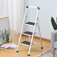 Escalera Plegable Portátil de 3 Escalones de Acero 150kg | Cocinas y Casa Doméstica - details 4