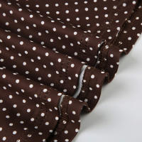 Vestido De Mujer Sin Mangas Con Puntos Slim Fit Elegante Casual Para Oficina Moda Trendy Largo Mini Estampado De Puntos - details 16