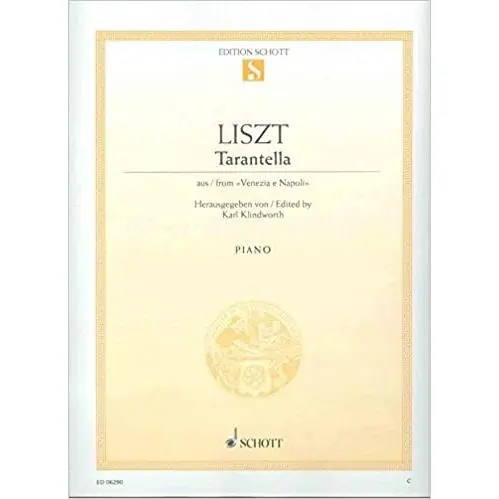 Liszt, Franz. Tarantella aus "Venezia e Napoli" - 1