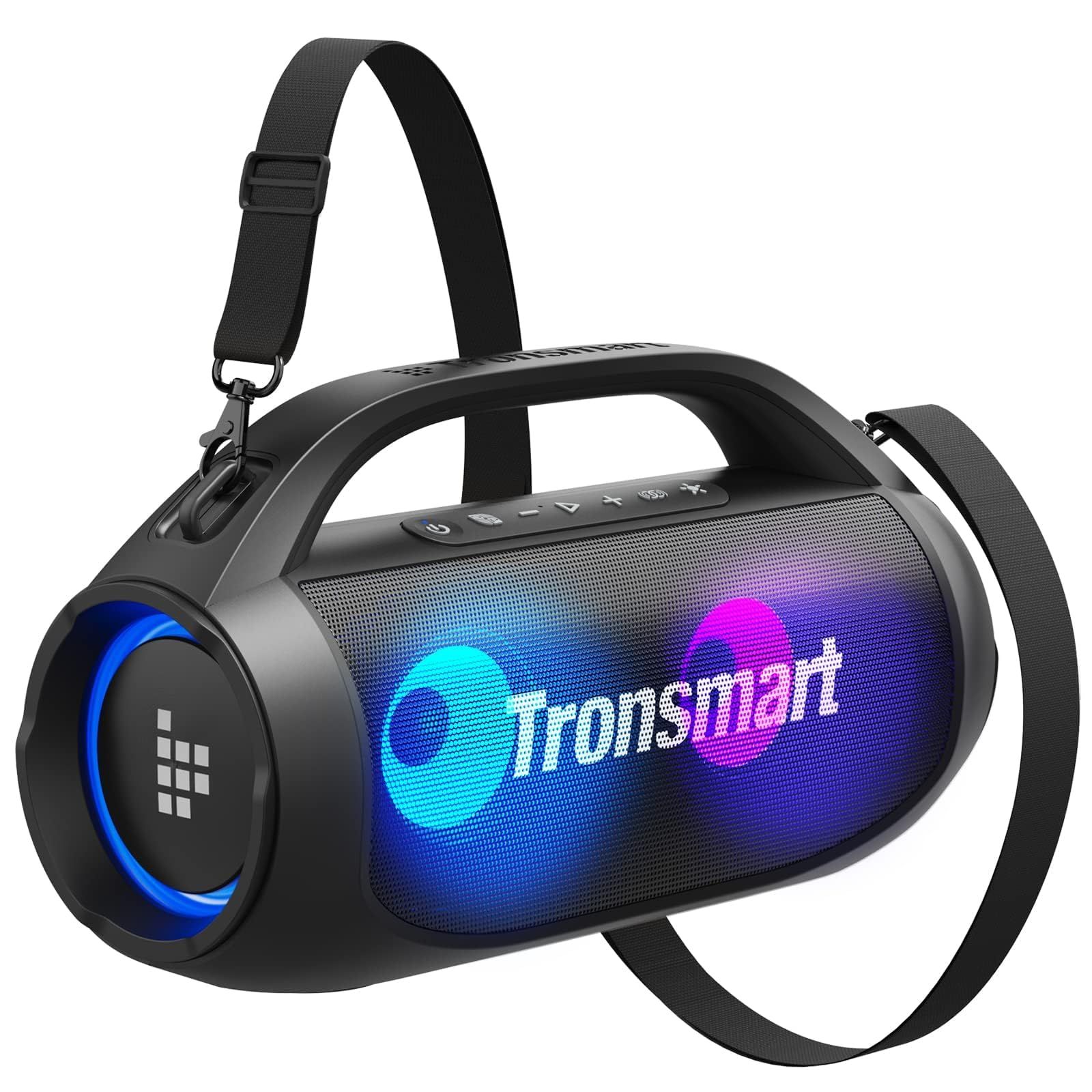 Tronsmart Altavoz Bluetooth Portátil Potente 60w Grande  Bang Se Con Sonido Envolvente De 360 Grados, Audio En El Hogar Con Graves Profundos, Asistente De Voz, Ipx5 ，Hasta 20h De BateríA, Altavoz Karaoke