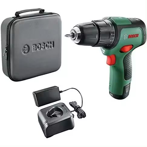 Bosch EasyImpact 12 1300 RPM Sin llave 1 kg Negro, Verde - 1