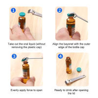 Abreampulas De Acero Inoxidable 1Pcs Herramienta Médica Portátil Para Enfermeras Y Doctores Accesorio De Cocina Portátil - details 7