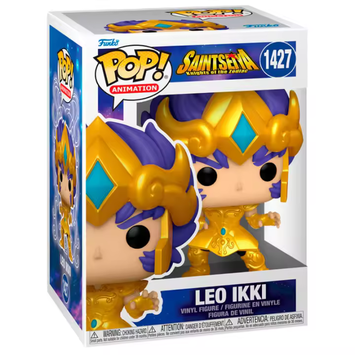 FIGURA FUNKO POP LEO IKKI SAINT SEIYA 9 CM - Nuevo a Estrenar - Original FUNKO - 1