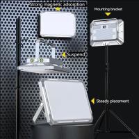 Lámpara De Camping Potente LED 4000mAh Recargable Con Magnético Fuerte Y Luz De Trabajo Infinita Diminución Para Exteriores Y Tienda - details 2