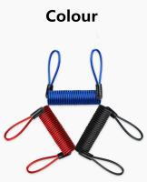 Cable De Seguridad Para Bicicleta 1.5m Con Alarma Y Bloque De Disco Antirrobo Para Motocicleta/Moto Scooter Accesorios De Protección Y Seguridad - details 2