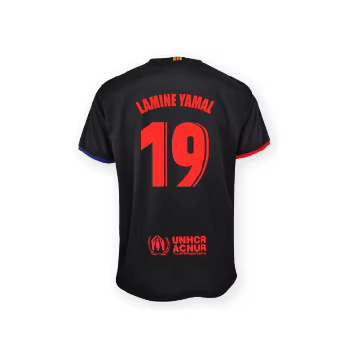 FC BARCELONA CAMISETA 2ª EQUIPACION 24/25 LAMINE YAMAL TALLA 8、TALLA 10、TALLA 12、TALLA 14 - 1