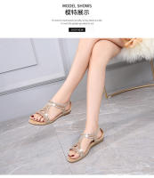 CA Sandalias de mujer 2025, dulces y cómodas, con punta redonda, zapatos de mujer de talla grande. - details 33