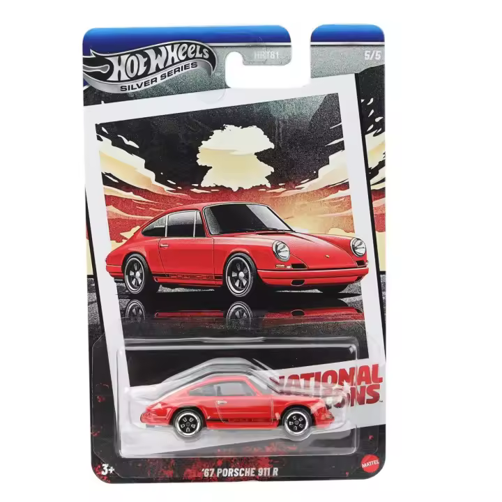 Hot Wheels Semi Premium National Icons Series '67 Porsche 911 R 5/5 - 1