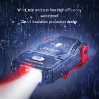 Lámpara Frontal LED Sensor Mini Ajustable Impermeable Recargable Por USB Para Camping Pesca Y Actividades Al Aire Libre - details 8