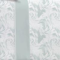 Carpe Diem Juego de Sábanas Estampada SWIRL Gris 50% Algodón 144 Hilos (Cama 90) - details 2