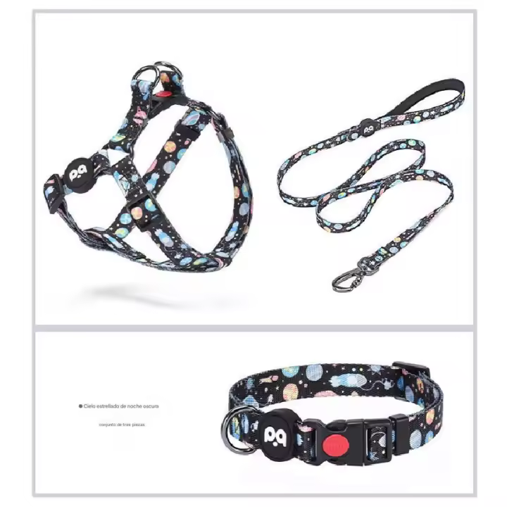 Set para perro  de paseo para mascotas de alta calidad, 3 piezas en 3 tallas - 1