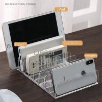 Organizador De Maquillaje Transparente De Acrílico Con 7 Compartimentos Caja De Almacenamiento Para Paletas De Sombras Divisor De Cajones Para Cosméticos - details 8