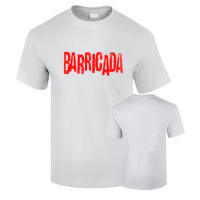 BCC Camiseta Premium Barricada Rock impresión Rojo premium El Drogas Noche de Rock&Roll Boni Heavy Algodon Calidad 190grs Unisex - details 1