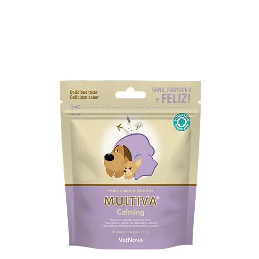 VetNova MULTIVA® Calming Small & Miniature Dog  25 chews - 1