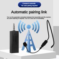 Sistema De Micrófono Inalámbrico 160 Pies Rango 2.4G Doble Cabezo Para Karaoke Amplificador De Altavoz PA Sistema Yoga Enseñanza - details 4