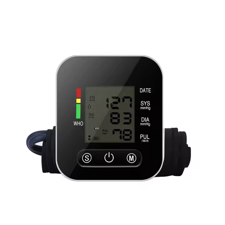 Tensiómetro de Muñeca digital , medición precisa de la presión arterial y el pulso,Medidor Automático De Presión Arterial Para La Muñeca, pantalla LCD grande - 1