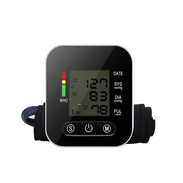 Tensiómetro de Muñeca digital , medición precisa de la presión arterial y el pulso,Medidor Automático De Presión Arterial Para La Muñeca, pantalla LCD grande - 1