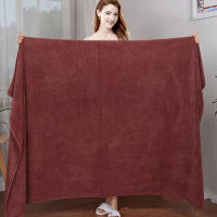 Toalla De Baño De Microfibra Gruesa Super Absorbente Y Secado Rápido Multiusos Toalla De Algodón Peinado Estilo Rectangular - details 1