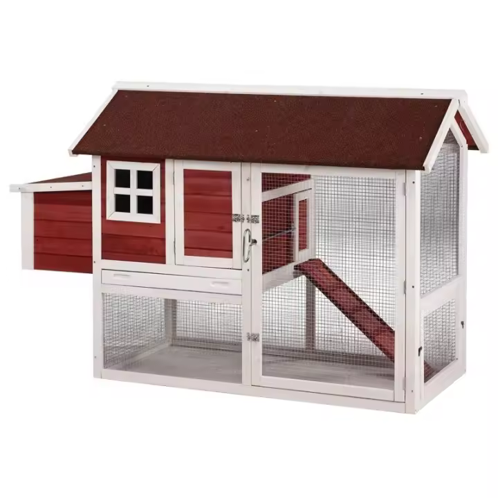 Caseta de Madera para Gallinas "Budapest" 171x81x110 cm - 1