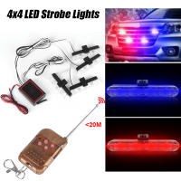 Luz De Advertencia Estroboscópica RGB 12V Para Coche Lámpara DRL LED Decorativa Para Motocicleta Y Automóvil Accesorios 4x4 Flash Policiales - details 7