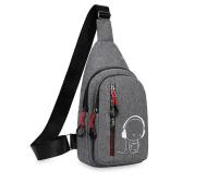 Bolsa De Pecho Para Hombres De Gran Capacidad Unisex Para Deportes Al Aire Libre Y Ocio Estilo Crossbody Monedero De Nylon - details 25