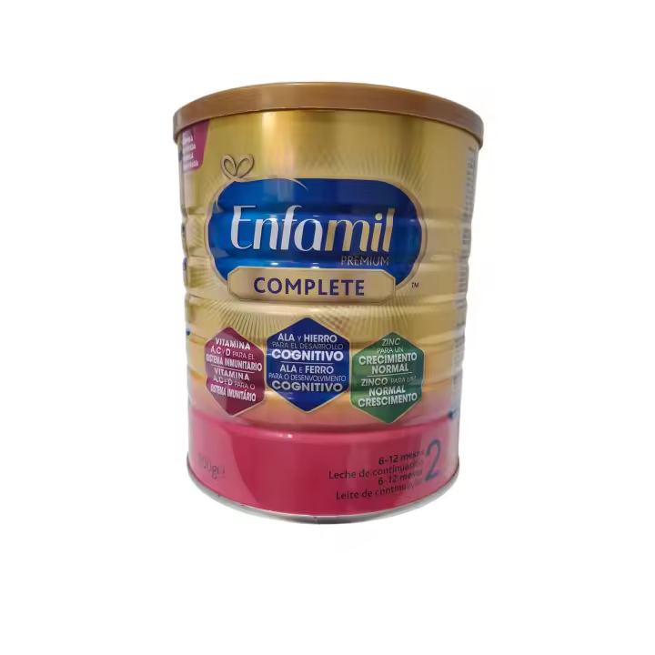 Leche de Continuación ENFAMIL Premium COMPLETE 2 800g - Desarrollo Cognitivo Normal - Fortalece Sistema Inmune - 1
