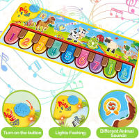 Carpetas Musicales Con Sonidos De Piano De Piso Juguete Musical Para Niños Edad Recomendada 3-6 Años Material PVC - details 2