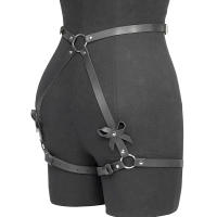 Haranna De Piernas En Cuero PU Sexy Lencería Para Mujer BDSM Enredo Garter Belt Y2k Ropa Erótica Gótica Con Cordón Underwear Fetiche Garter Body - details 7