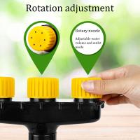 Regulable Rojellador De Riego Para Cultivos Vegetales Atomizador De Agua Sprinkler Herramienta Agrícola Accesorios Para El Hogar - details 7