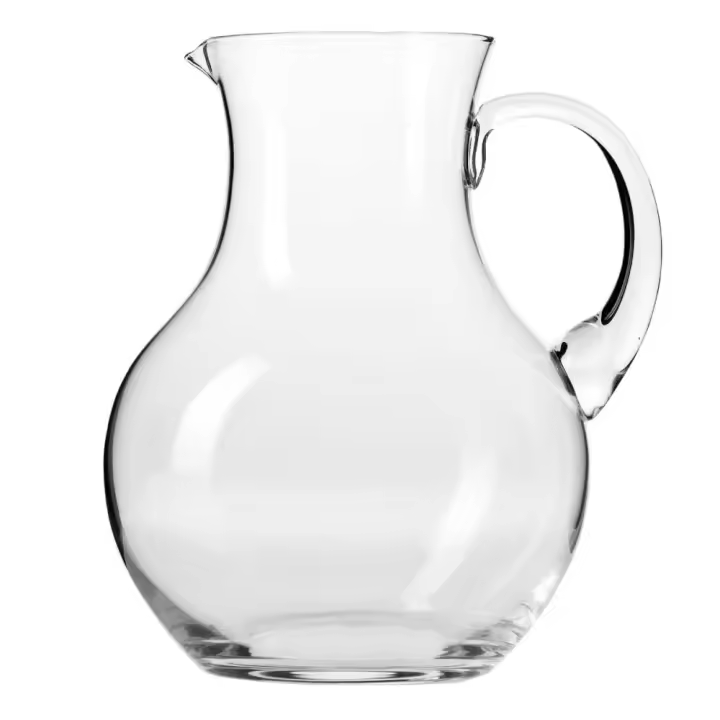 Krosno Grande Jarra Agua Zumo Cristal | 1800 ML | Harmony Collection | Perfecta para Uso en Casa, Restaurante y en Fiestas - 1