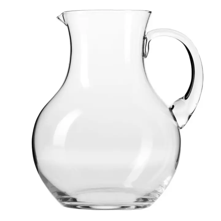 Krosno Grande Jarra Agua Zumo Cristal | 1800 ML | Harmony Collection | Perfecta para Uso en Casa, Restaurante y en Fiestas - 1