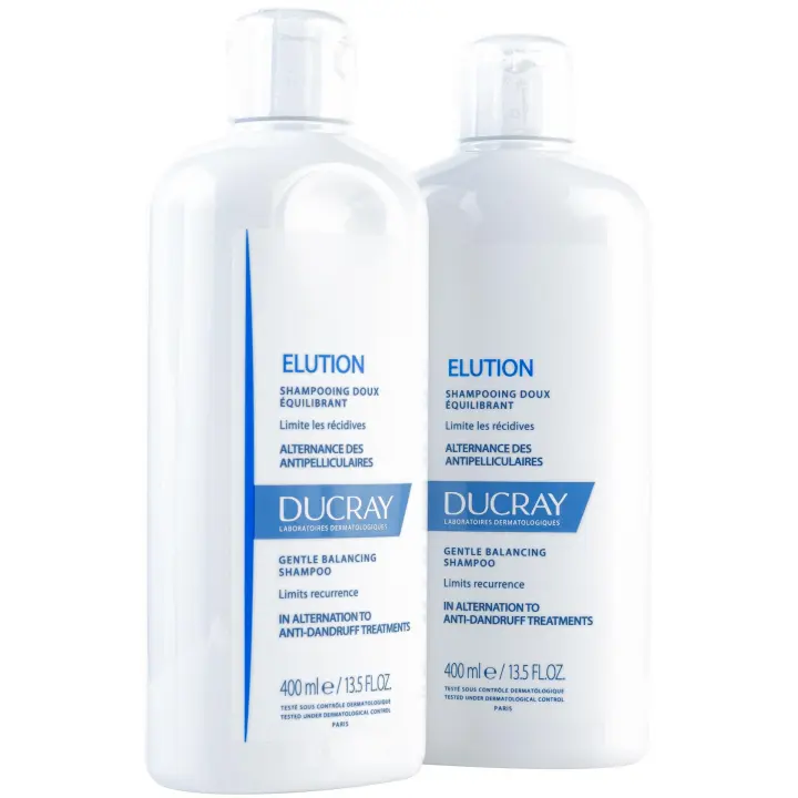 Ducray Elution Champú Reequilibrante Anticaspa 300ml - 1