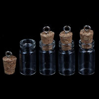10Pcs Mini Botellas De Vidrio Pequeñas Viales Con Tapa De Turrón Multiusos De Alta Calidad Y Nueva Condición Jars Para Cosméticos Y Materiales Químicos - details 7