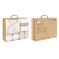 SET NACIMIENTO 0-6 MESES MODELO DINOSAURIO BAMBU  GRIS / BEIGE  DE INTERBABY - details 3