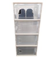 Zapatero plegable para el hogar, caja zapatos ,caja plastico cajone caja de almacenamiento de plástico transparente, organizador de zapatos, Zapatero de almacenamiento para zapatos de baloncesto, tacones altos 2 tamaños - details 7