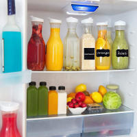 Botella De Agua Grande De 50 Oz Con Tapa De Plegable Base Cuadrada Contenedor De Jugos Plástico Reutilizable Para Adultos - details 2