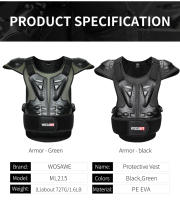 Chaqueta De Motocicleta WOSAWE Para Hombres Con Armadura Completa Protección Motocross Enduro RACING Equipamiento Protector - details 13