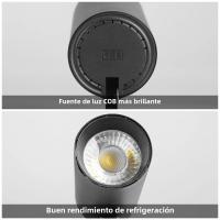 Lámpara De Techo LED Foldable 220V 40W Para Sala De Estar Cocina Dormitorio Iluminación Interior Foco LED Ajustable Para Hogar - details 6